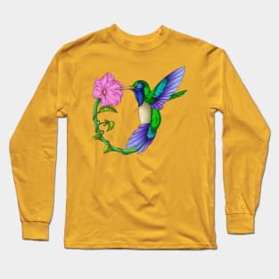 Colorful Colibri Long Sleeve T-Shirt